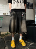 Vintage Washing Bermuda Denim