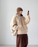 Mongle Fleece Hood Zip-Up