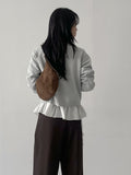 Viscose Raglan Round Neck Cardigan
