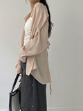 Page Backslit Loose Fit Shirt