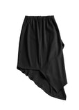 WRAP FLARE SKIRT
