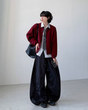 Muted Line Balloon Denim