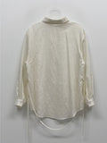 Rollin Belted Loose-Fit Long Blouse