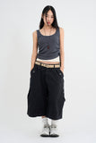 Single eyelet belt