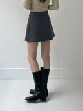 Tours Unbalanced Mini Skirt