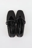 Net knit mary jane