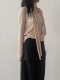 706 Wrap Skirt Balloon Fit Pants