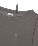 One-Shoulder Oversized Sweatshirt