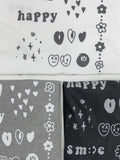 Happiness Printing Overfit Short Sleeve T-Shirt