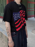 USA flag summer knit