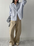 Varnish Cotton Wide Pants