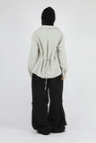 Nylon anorak shirt