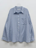 Park Stripe Overfit Shirt