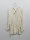 Fuse String Loose Fit Blouse