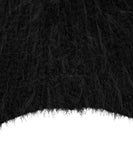 Double Strap Angora Beanie