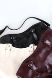 Enamel Big Shoulder Bag