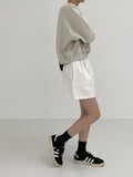 New Kaya Loose Fit Cropped Sweatshirt