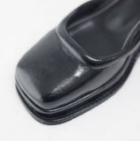 Belle Flat Mary Jane Platform Sole Heel