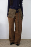 Pyurik rivet wide pants