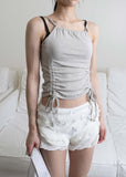 SQUARE NECK HALTER SLEEVELESS