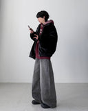 Beryl Gray Wide Denim