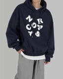 Boucle embroidered hoodie