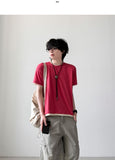 [1+1] Pastel Layered Short Sleeve T-shirt