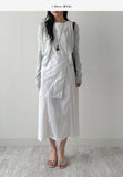 Joanne Nylon Sleeveless Wrap One Piece