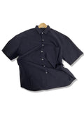Over Cotton Half Shirt