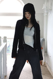 Hood Boucle Two-Way Zip-Up