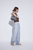 square buttons bag