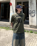 Splash Lettering Short Sleeve Tee