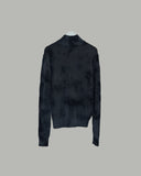Runt pig dyeing zip-up