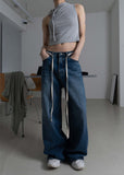 STRING CURVED JEAN