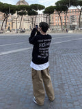 Beigetin Pigment Cargo Denim Pants