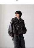 Villain Trench Leather Jacket