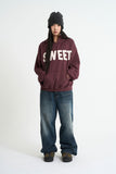 Sweet patch fuzz hoodie