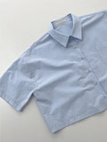 Lina Crop Short Sleeve Shirt