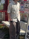 Oxford Balloon Cargo Pants