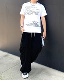 Vintage Diagonal Cargo Banding Pants