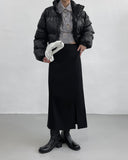 [FW] Betty Slit H-Line Long Skirt