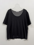 Beatles Silket U-Neck Short Sleeve T-Shirt