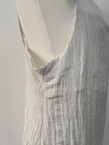 Wrinkle Bustier Layered Long One Piece
