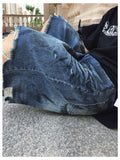Checka Dirty Oil Bermuda Denim Pants