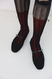 Petite lace knee socks
