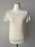 Jelly boat neck short sleeve t-shirt