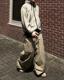 Multi Zipper Hood Windbreaker