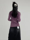 Hush V-neck ribbed cardigan
