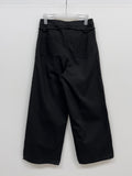 Jacquard Strap Two-Way Wide Pants