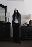 Tie banding long skirt